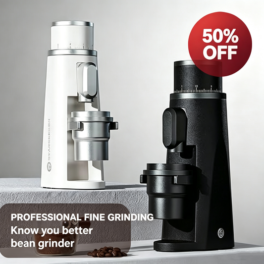 STARSEEKER EDGE 2.0 Aluminum Automatic Coffee Grinder, for French Press Drip Coffee and Espresso