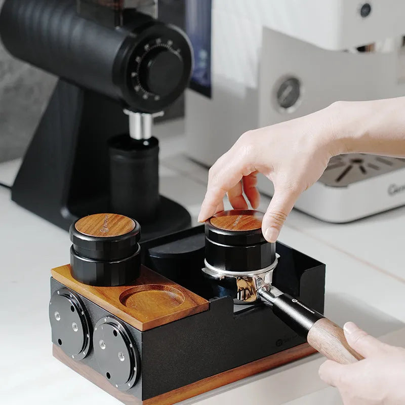STARSEEKER Espresso Gravity Calibrated Tamper/Distributor, 51mm 53mm 58mm
