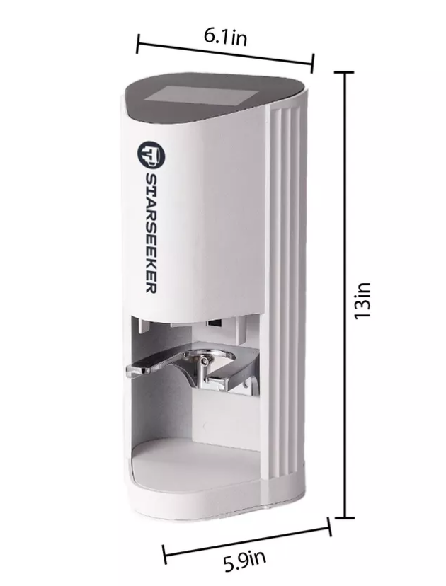 STARSEEKER ZERO Automatic Electric Coffee Tamper with Adjustable Pressure Control, for Espresso Brew