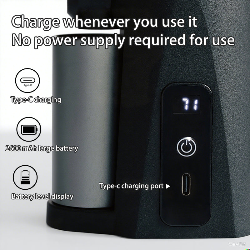 【Kit】STARSEEKER EDGE Mini Portable Electric Coffee Grinder and Super58 Portable Coffee Machine Set
