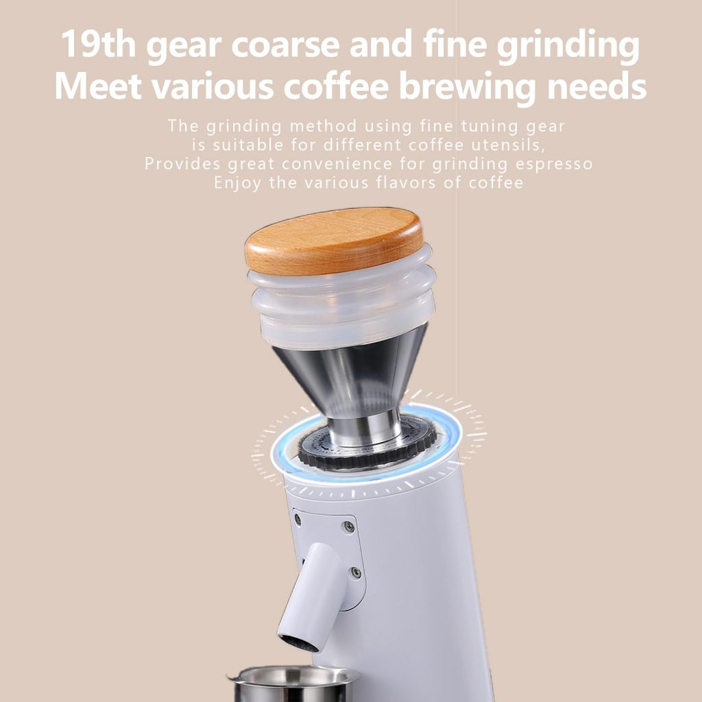 STARSEEKER MAX+ 2.0/3.0 FLATKNIFE/CONICALKNIFE Coffee grinder Titanium 64mm Stepless Coffee Grinder Titanium gear 64mm.