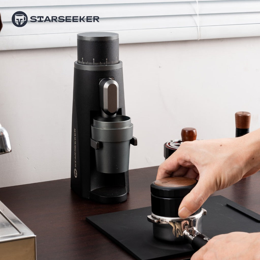 STARSEEKER Espresso Gravity Calibrated Tamper/Distributor, 51mm 53mm 58mm