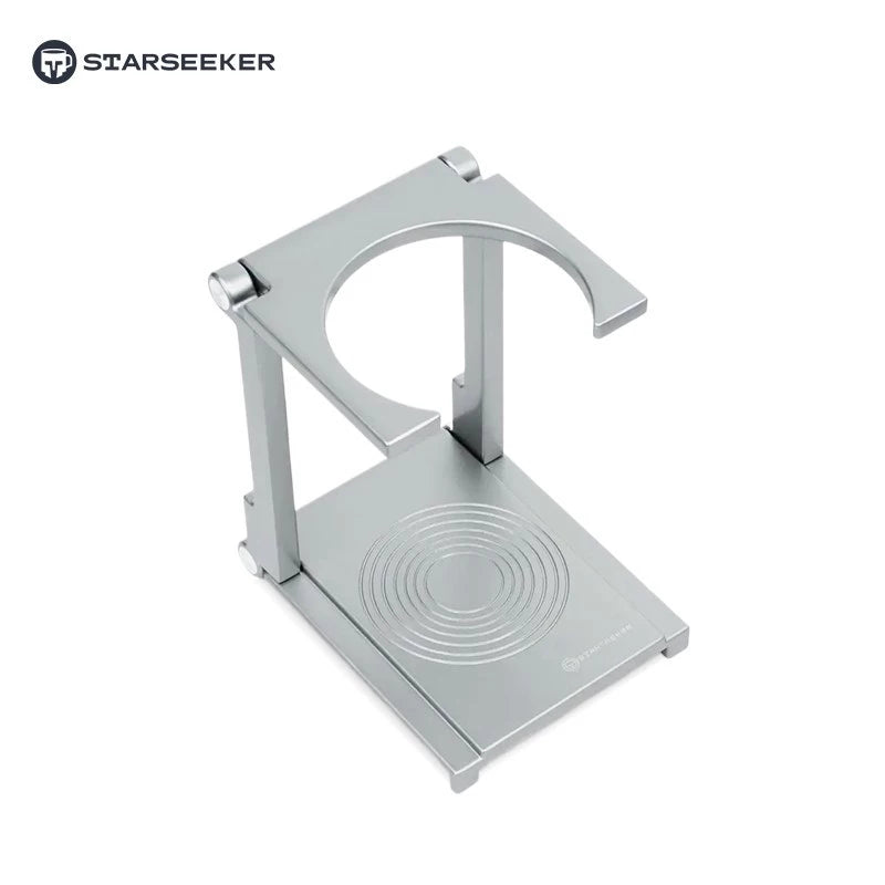 STARSEEKER Super58 Coffee Machine Professional Folding Stand (Machine not Included), Silver,Black