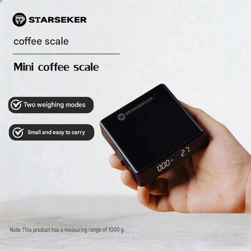 STARSEEKER Electronic Scale Coffee Bean Weighing Platform - Smart Mini Portable Scale