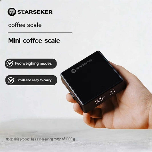STARSEEKER Electronic Scale Coffee Bean Weighing Platform - Smart Mini Portable Scale